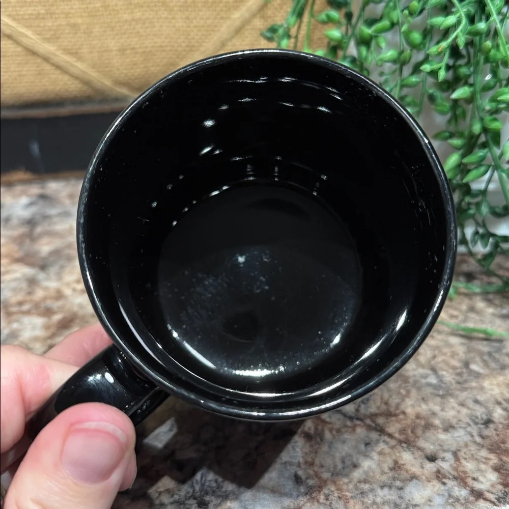 PIER 1 PLAID MUG
